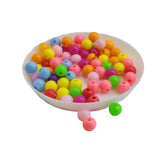 Plastic Beads 6x5 MM Hole:1.8 MM Round  For Jewellery Making DIY Arts Crafts